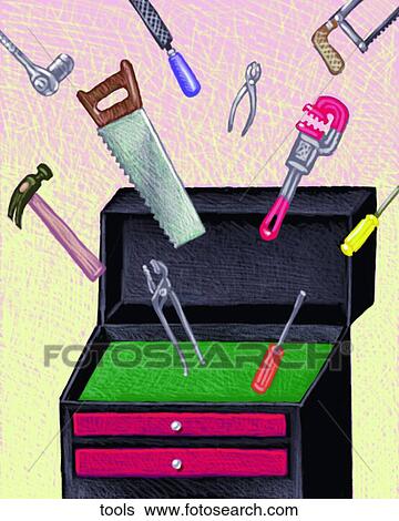 Tools View Large Illustration Stock Illustration - Tools. Fotosearch