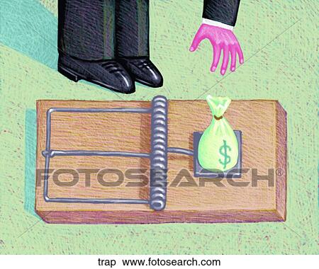 Stock Illustration - Trap. Fotosearch