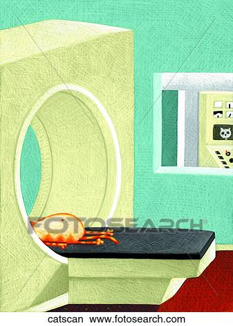 Stock Illustration - Catscan. Fotosearch