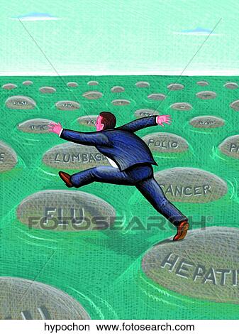 Stock Illustration - Hypochondriac. Fotosearch