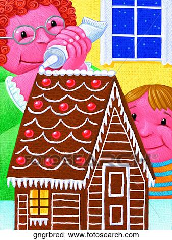 Clip Art - Gingerbread. Fotosearch