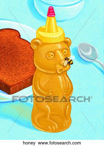 Honey View Large Illustration Stock Illustration - Honey. Fotosearch