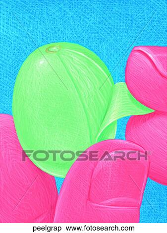 Peel Me a Grape View Large Illustration Stock Illustration - Peel Me a Grape. Fotosearch