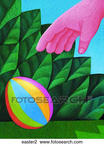 Easter 2 View Large Illustration Drawing - Easter 2. Fotosearch