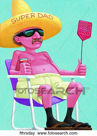 Fathers Day View Large Illustration Stock Illustration - Fathers Day. Fotosearch