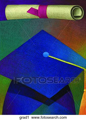 Graduate 1 View Large Illustration Clip Art - Graduate 1. Fotosearch