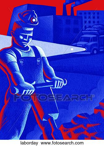 Stock Illustration - Labor Day. Fotosearch
