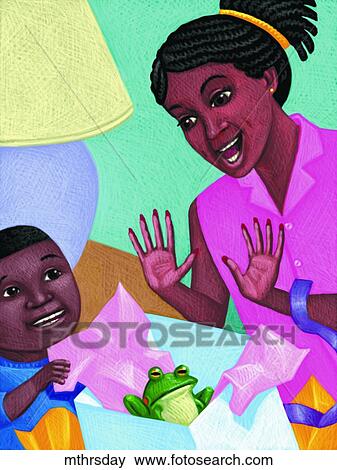 Mothers Day View Large Illustration Stock Illustration - Mothers Day. Fotosearch