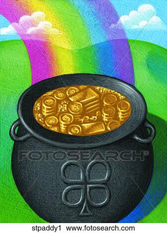 Saint Paddy's 1 View Large Illustration Clip Art - Saint Paddy's 1. Fotosearch