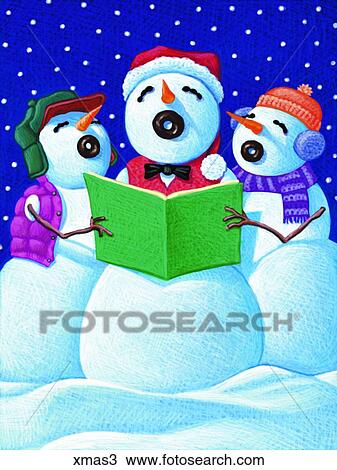 Xmas 3 View Large Illustration Drawing - Xmas 3. Fotosearch