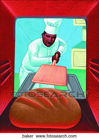 Baker View Large Illustration Stock Illustration - Baker. Fotosearch