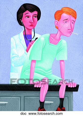 Clipart - Doctor. Fotosearch