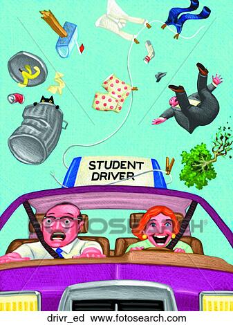 Clip Art - Drivers Education. Fotosearch