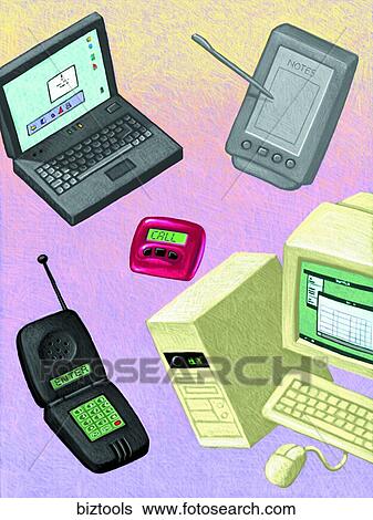 Stock Illustration - Business Tools. Fotosearch