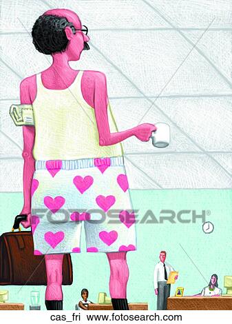 Casual Friday View Large Illustration Drawing - Casual Friday. Fotosearch