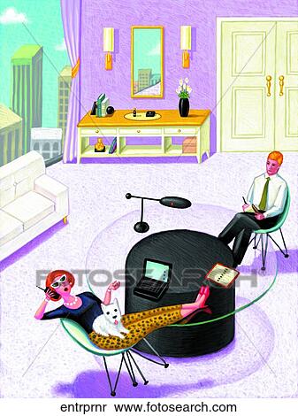 Stock Illustration - Entrepreneur. Fotosearch