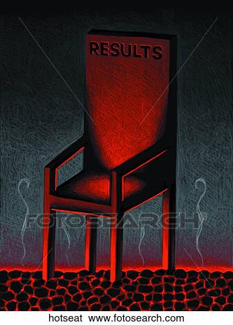 Hot Seat View Large Illustration Stock Illustration - Hot Seat. Fotosearch
