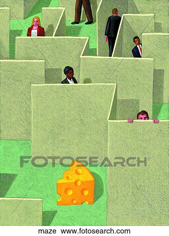 Clip Art - Maze. Fotosearch