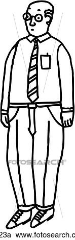 Business as Usual - B&W View Large Illustration Clipart - Business as Usual - B&W. Fotosearch