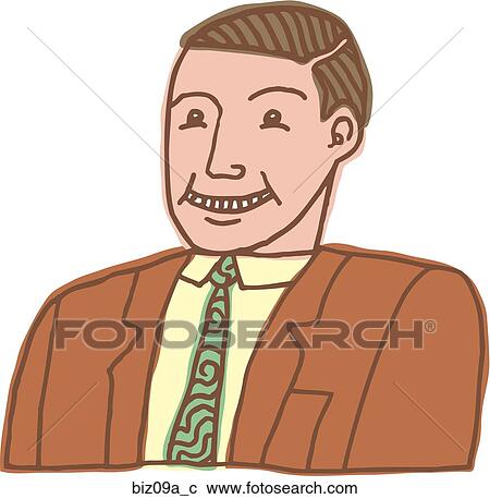 Clipart - Business Guy. Fotosearch