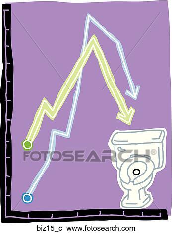 Down Crapper View Large Illustration Clipart - Down Crapper. Fotosearch