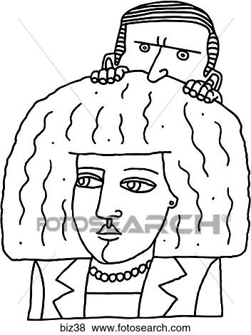 Hostile Workplace - B&W View Large Illustration Stock Illustration - Hostile Workplace - B&W. Fotosearch