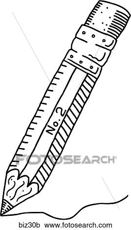 Number 2 w/Line - B&W View Large Illustration Clipart - Number 2 w/Line - B&W. Fotosearch