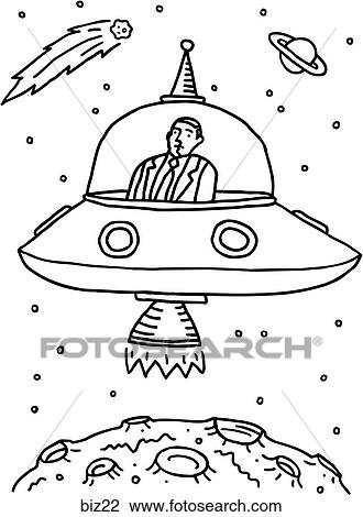 Drawing - The Last Frontier - B&W. Fotosearch