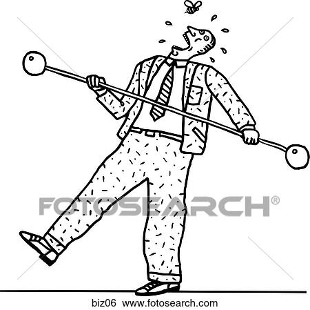 Tightrope - B&W View Large Illustration Stock Illustration - Tightrope - B&W. Fotosearch