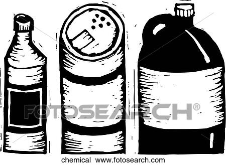 化学薬品 クリップアート 切り張り イラスト 絵画 集 Chemical Fotosearch