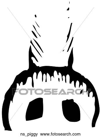 小豚 鼻 クリップアート Ns Piggy Fotosearch