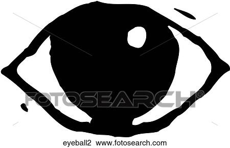 眼球 ２ クリップアート 切り張り イラスト 絵画 集 Eyeball2 Fotosearch