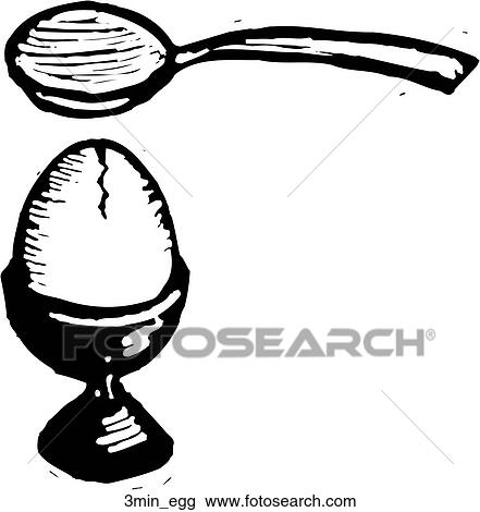 3-Minute Egg View Large Clip Art Graphic Clipart - 3-Minute Egg. Fotosearch