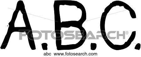 A. B. C. View Large Clip Art Graphic Clipart - A. B. C.. Fotosearch