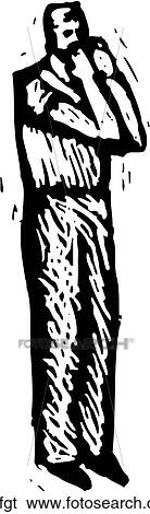 Actor Fright View Large Clip Art Graphic Clip Art - Actor Fright. Fotosearch