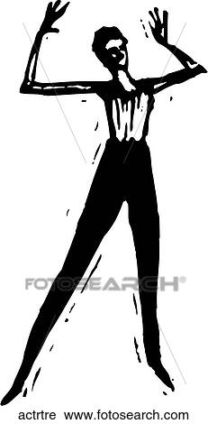 Actor Tree View Large Clip Art Graphic Clipart - Actor Tree. Fotosearch