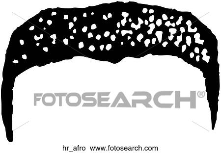 Clipart - Afro. Fotosearch