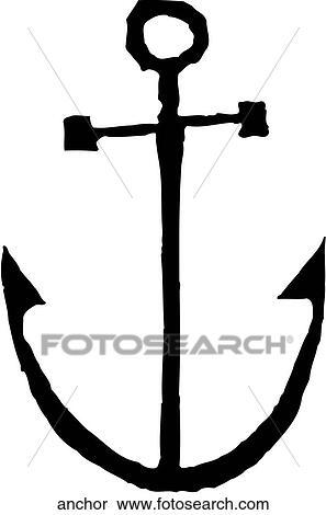 Clipart - Anchor. Fotosearch