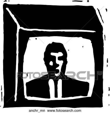Anchor Man View Large Clip Art Graphic Clipart - Anchor Man. Fotosearch