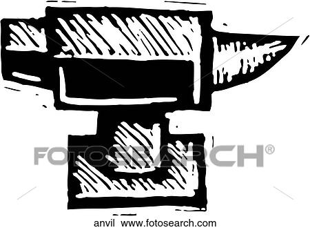 Clipart - Anvil. Fotosearch