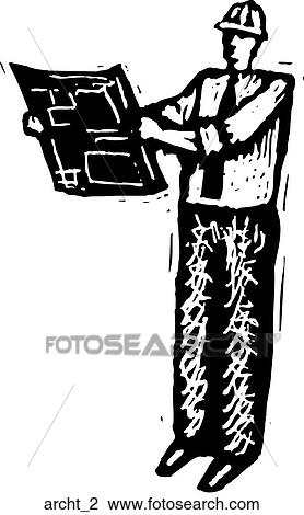 Clipart - Architect 2. Fotosearch