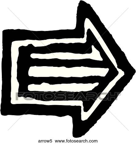 Arrow 5 View Large Clip Art Graphic Clipart - Arrow 5. Fotosearch
