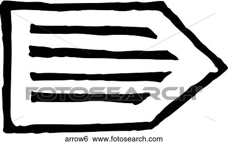 Arrow 6 View Large Clip Art Graphic Clip Art - Arrow 6. Fotosearch