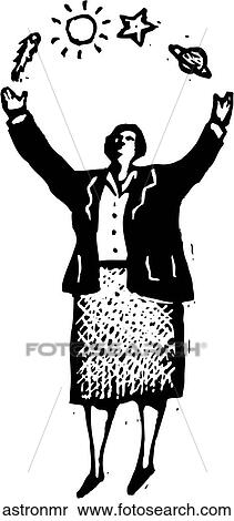 Astronomer View Large Clip Art Graphic Clipart - Astronomer. Fotosearch