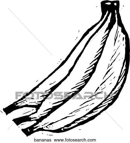 Bananas View Large Clip Art Graphic Clip Art - Bananas. Fotosearch