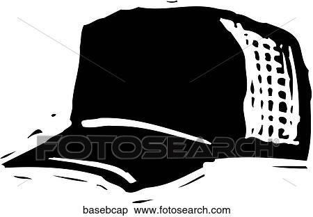 Clipart - Baseball Cap. Fotosearch