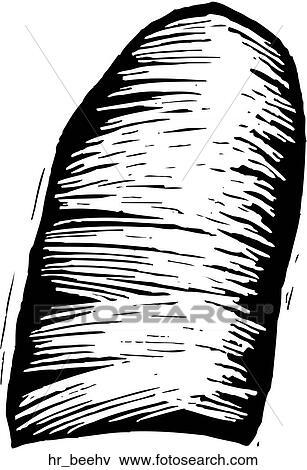Clip Art - Beehive. Fotosearch