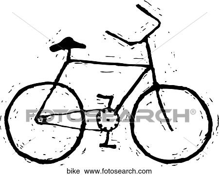 Bike View Large Clip Art Graphic Clipart - Bike. Fotosearch