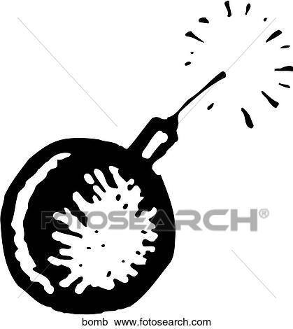 Bomb View Large Clip Art Graphic Clipart - Bomb. Fotosearch