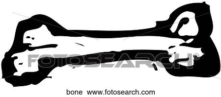 Bone View Large Clip Art Graphic Clipart - Bone. Fotosearch